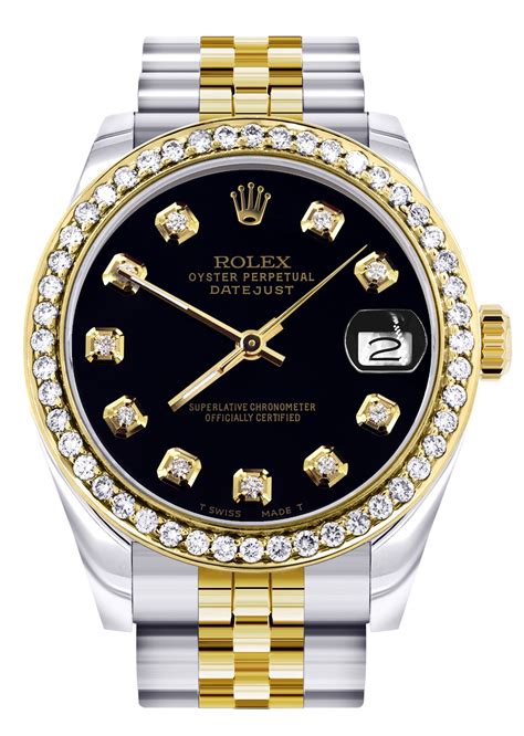 diamond bezel rolex for sale|rolex watch diamond bezel prices.